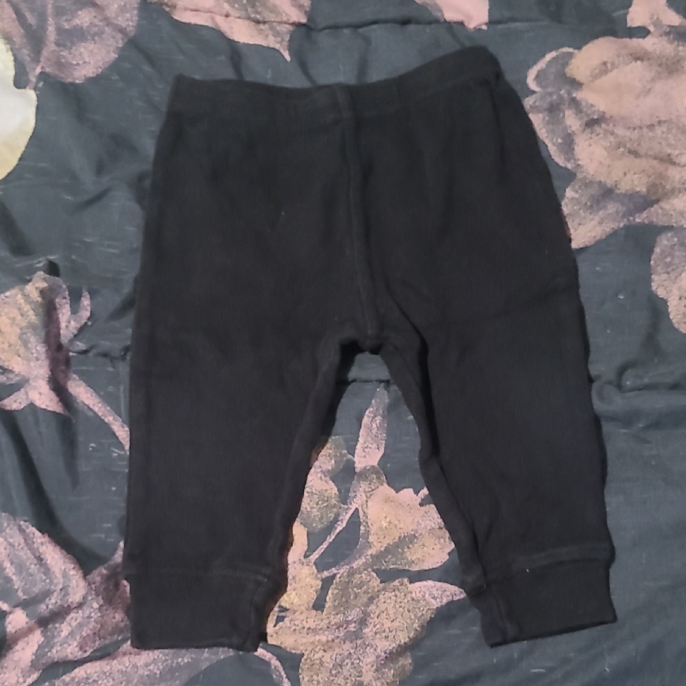 Kids Black Joggers